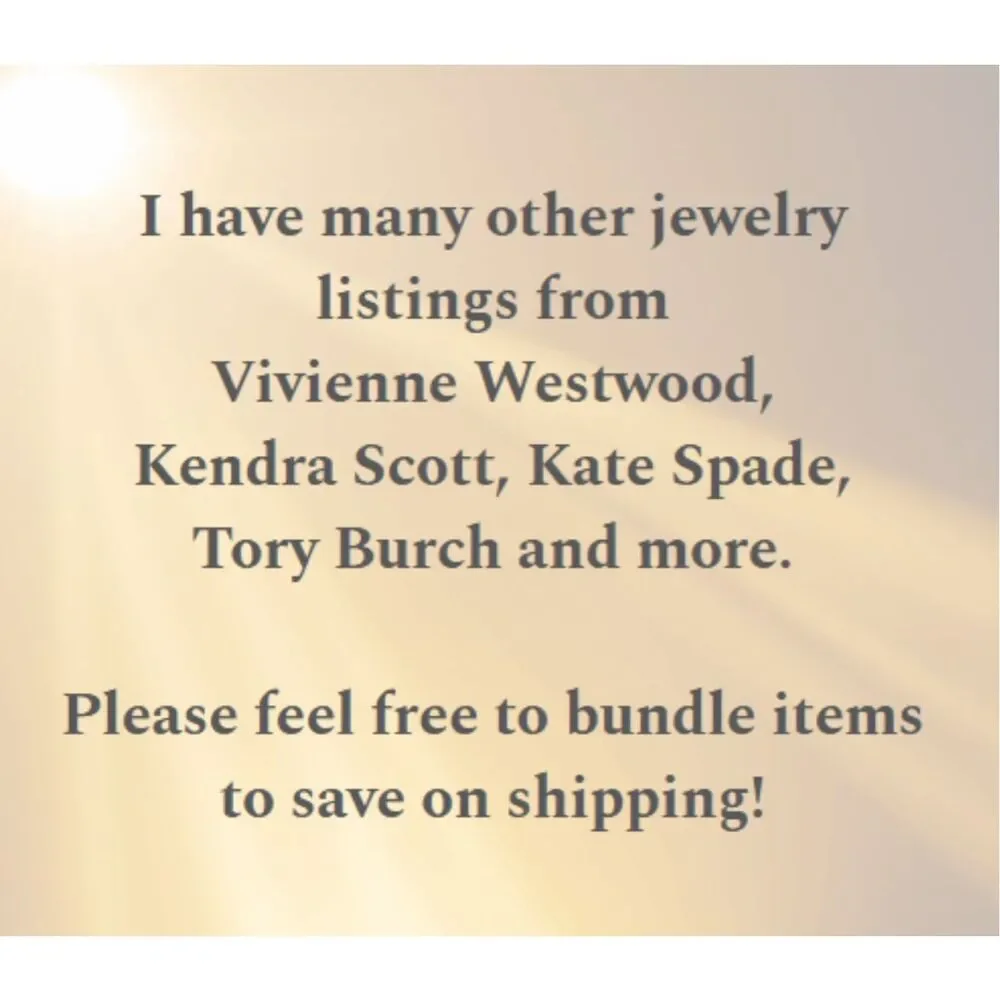 Kate Spade NEW Something Sparkly huggie earrings - Picture 8 of 8